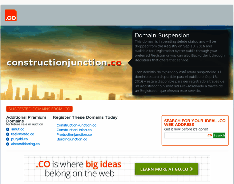 Constructionjunction.co thumbnail