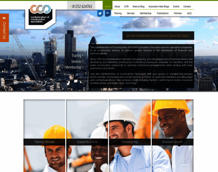 Constructionspecialists.org thumbnail