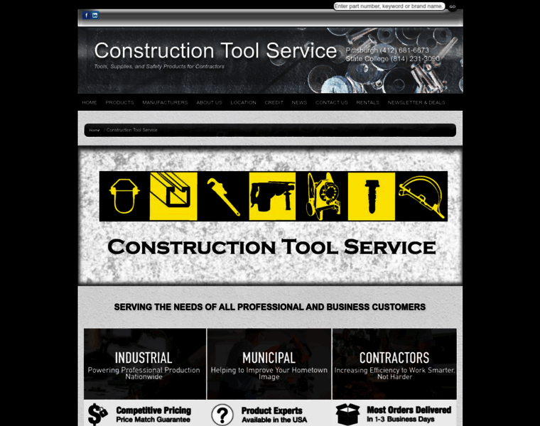 Constructiontoolservice.com thumbnail