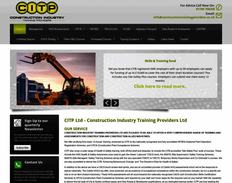 Constructiontrainingproviders.co.uk thumbnail