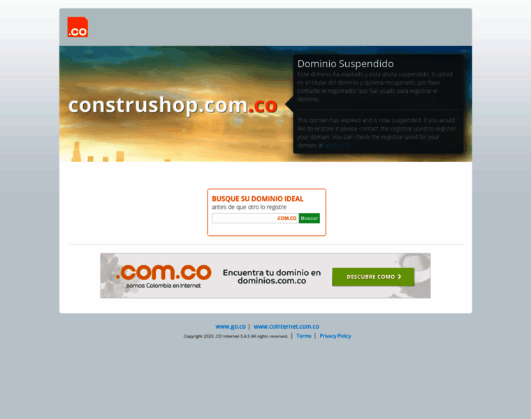 Construshop.com.co thumbnail