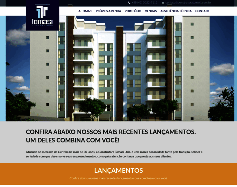 Construtoratomasi.com.br thumbnail