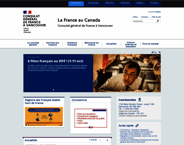 Consulfrance-vancouver.org thumbnail