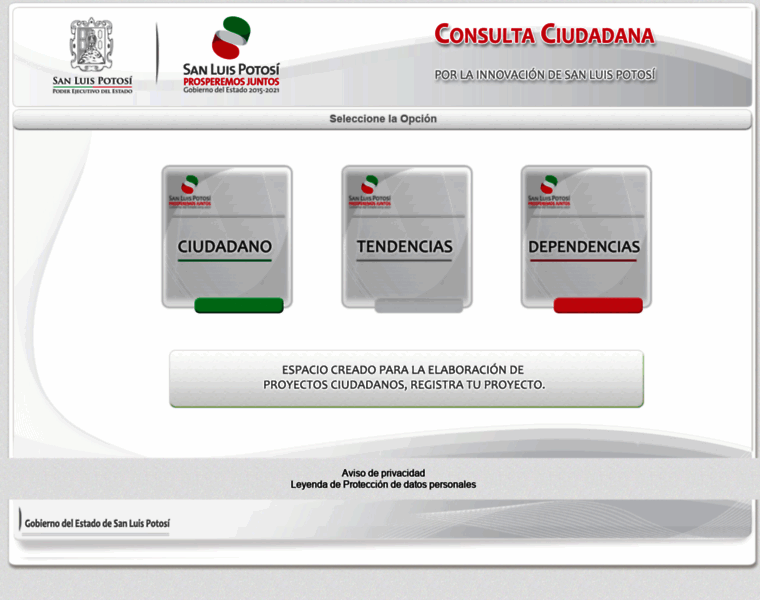 Consultaciudadana.slp.gob.mx thumbnail