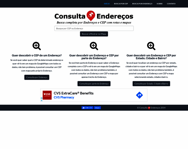 Consultaenderecos.com.br thumbnail