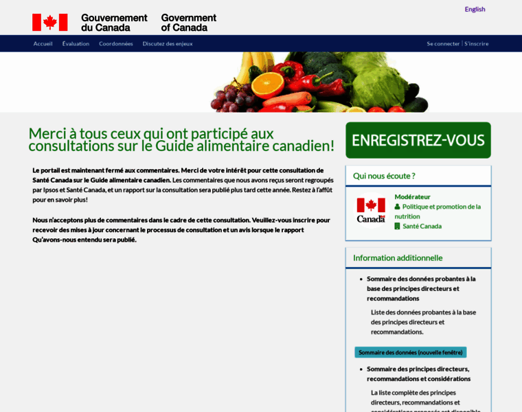 Consultationguidealimentaire.ca thumbnail