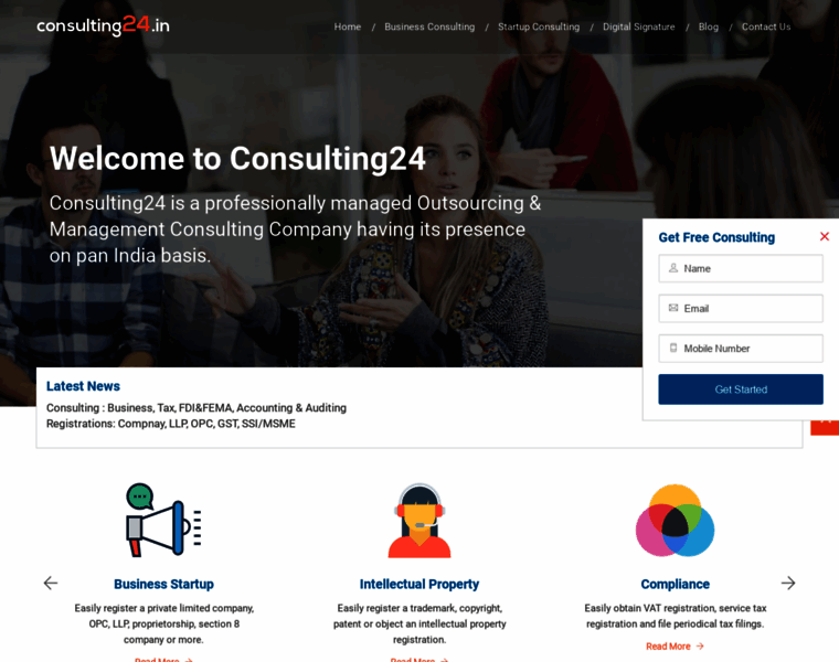 Consulting24.in thumbnail