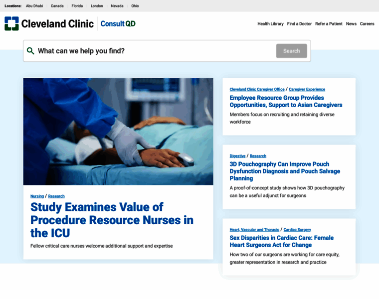 Consultqd.clevelandclinic.org thumbnail
