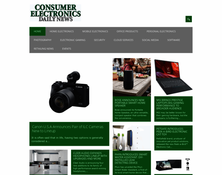 Consumerelectronicsdailynews.com thumbnail
