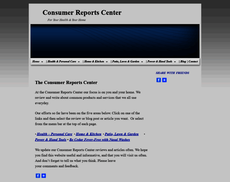 Consumerreportscenter.com thumbnail