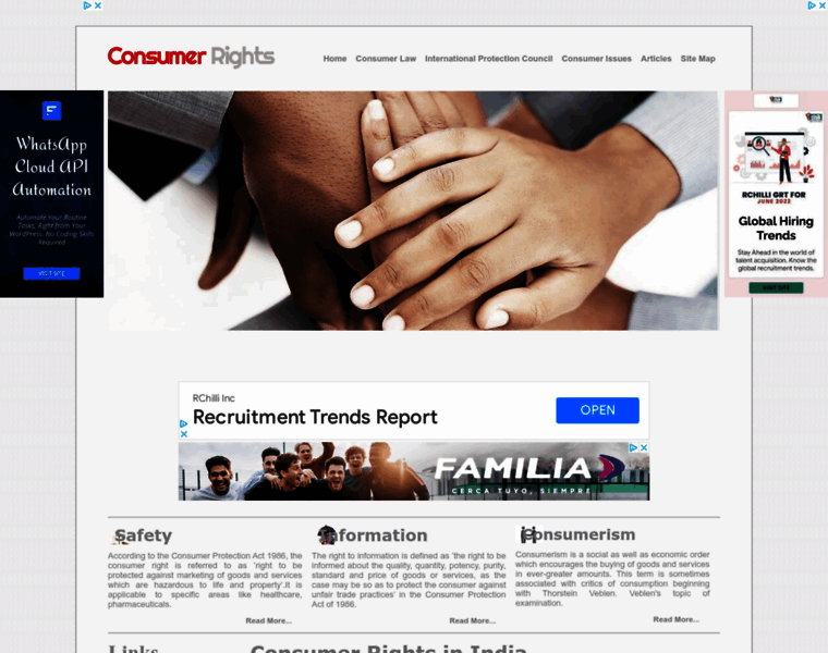 Consumerrights.org.in thumbnail