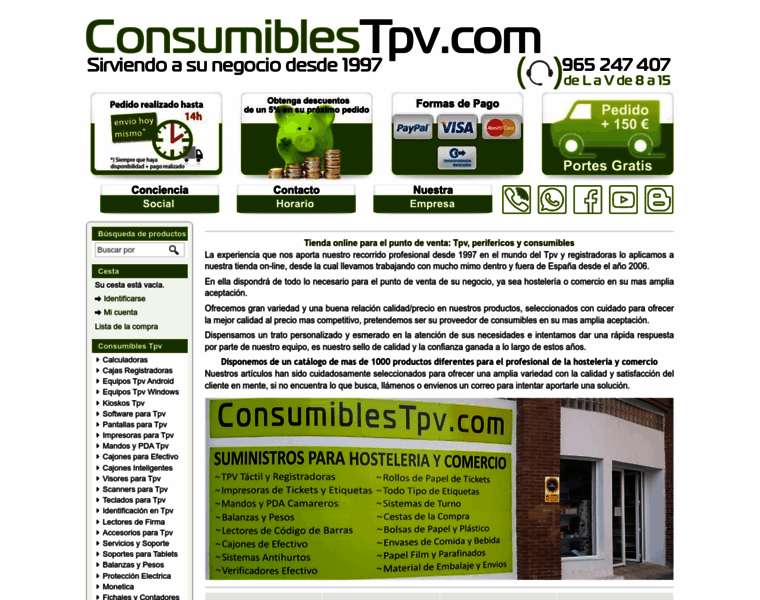 Consumiblestpv.com thumbnail