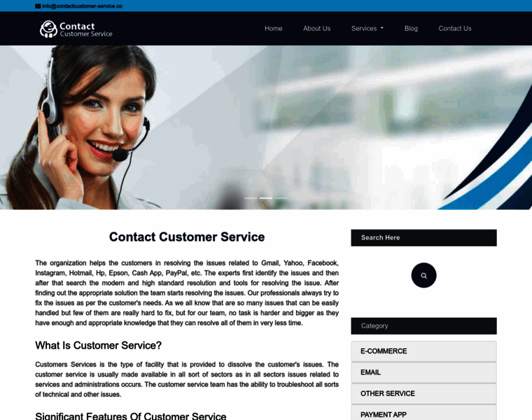 Contactcustomer-service.co thumbnail