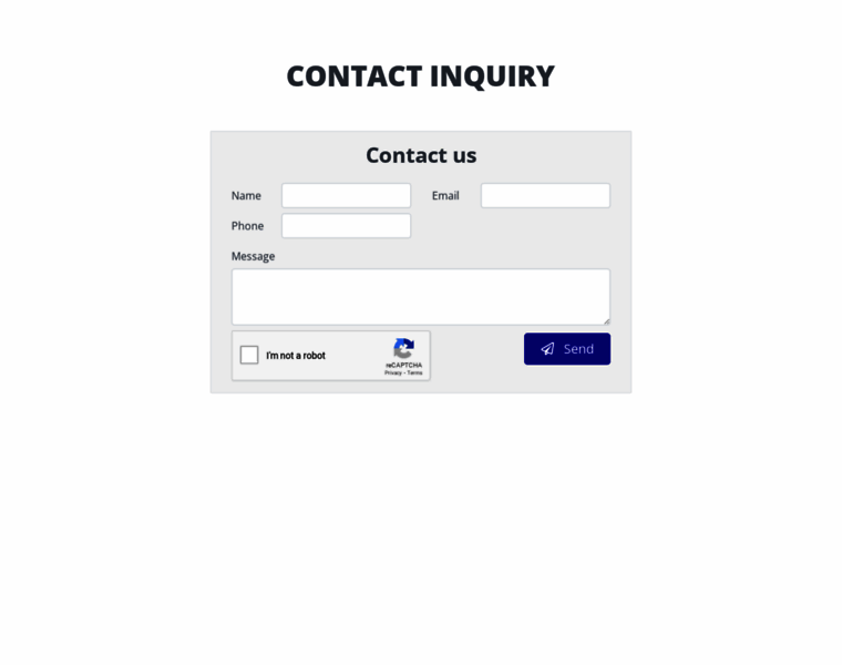 Contactinquiry.com thumbnail
