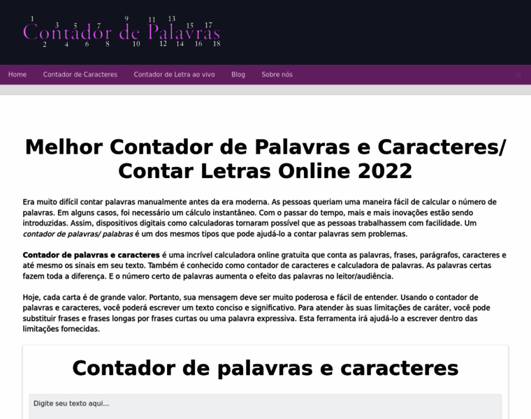 Contadorpalavras.com thumbnail