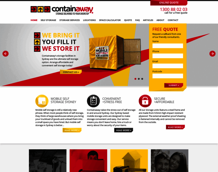Containaway.com.au thumbnail