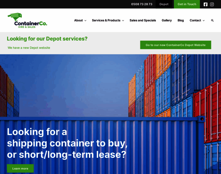 Containerco.co.nz thumbnail