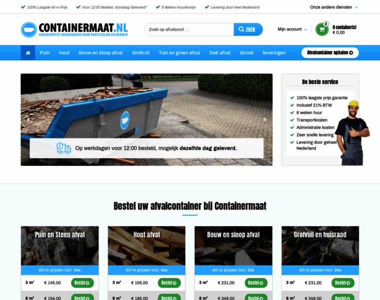 Containermaat.nl thumbnail