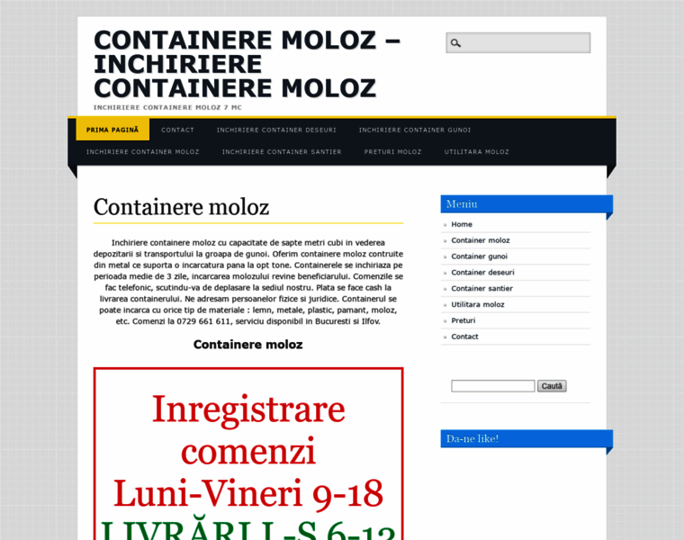 Containermoloz.ro thumbnail