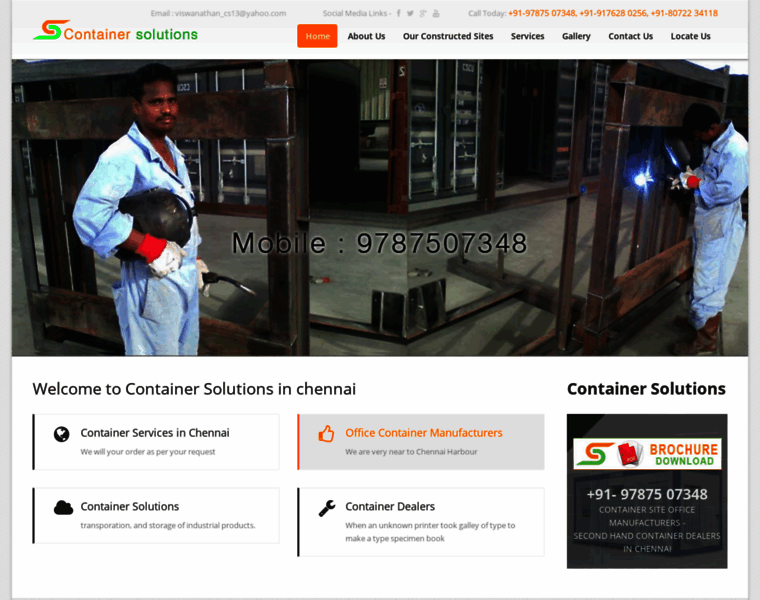 Containersolutions.in thumbnail