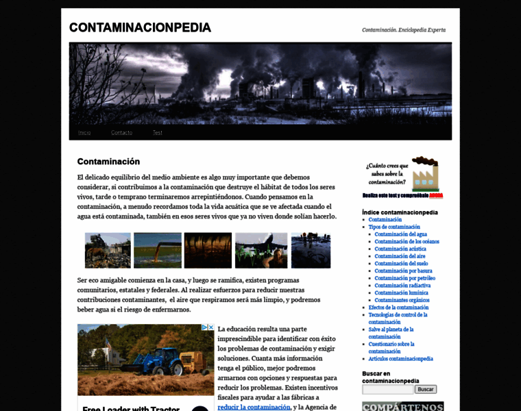 Contaminacionpedia.com thumbnail