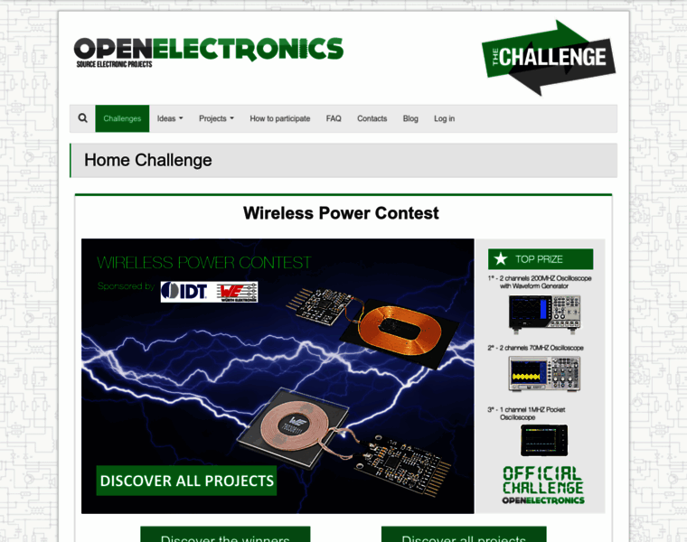 Contest.open-electronics.org thumbnail