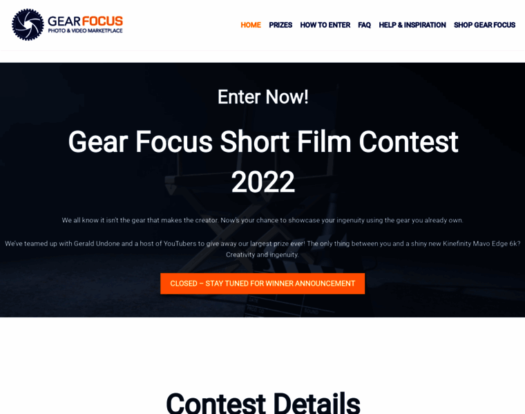 Contests.gearfocus.com thumbnail