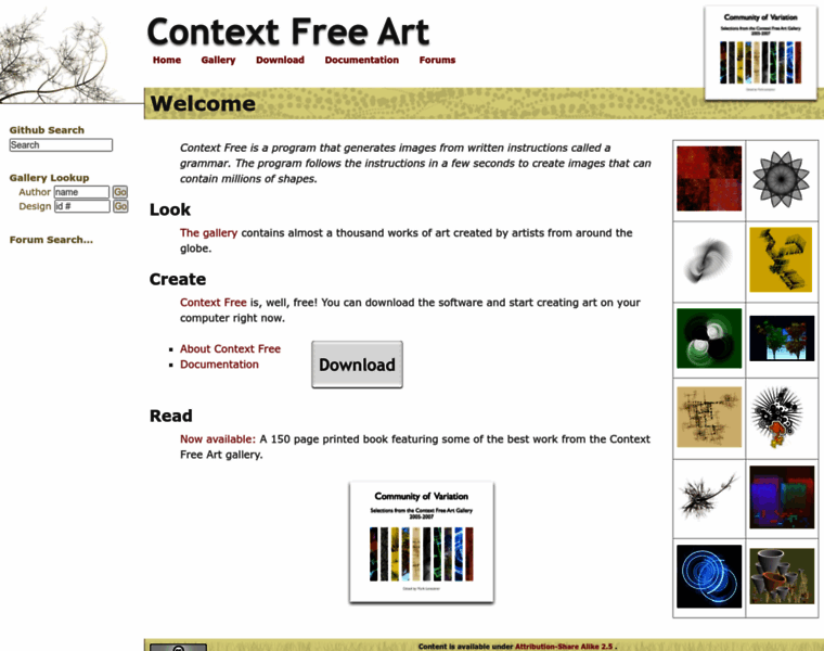 Contextfreeart.org thumbnail