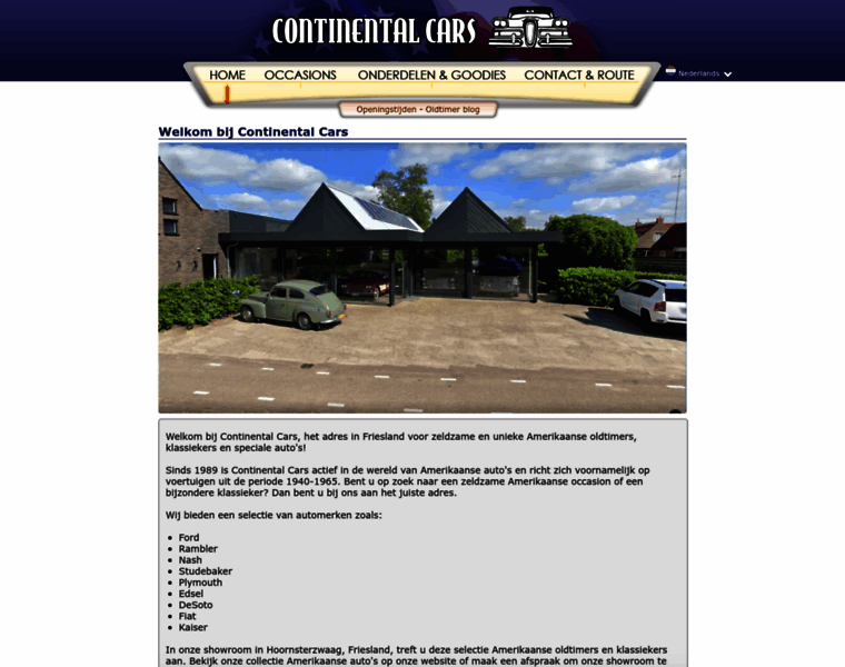 Continentalcars.nl thumbnail