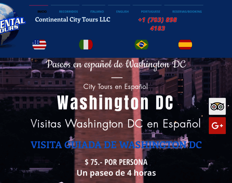 Continentalcitytours.com thumbnail