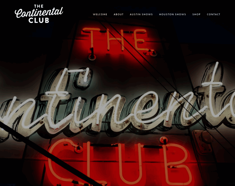 Continentalclub.com thumbnail