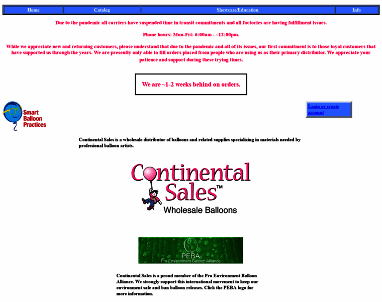 Continentalsales.net thumbnail