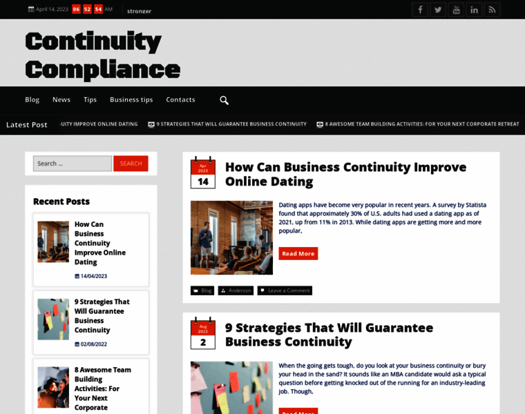 Continuitycompliance.org thumbnail
