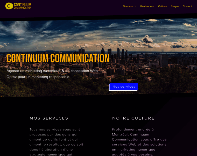 Continuum-communication.com thumbnail