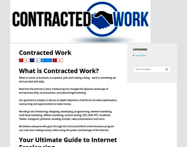 Contractedwork.com thumbnail