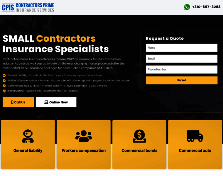 Contractorsprotect.com thumbnail