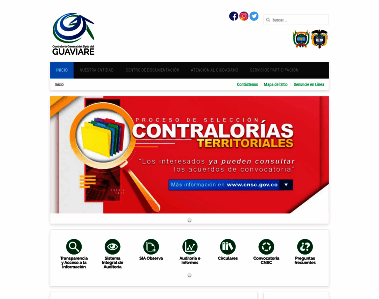 Contraloriaguaviare.gov.co thumbnail