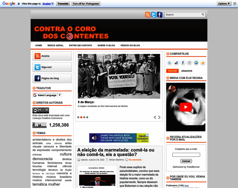 Contraocorodoscontentes.com.br thumbnail