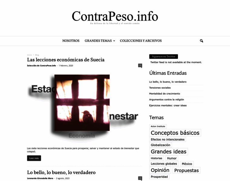 Contrapeso.info thumbnail