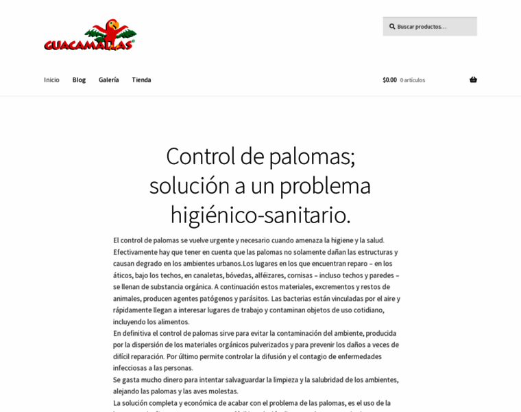 Control-de-palomas.mx thumbnail