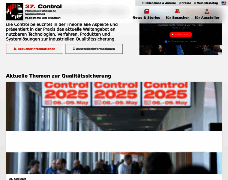 Control-messe.de thumbnail