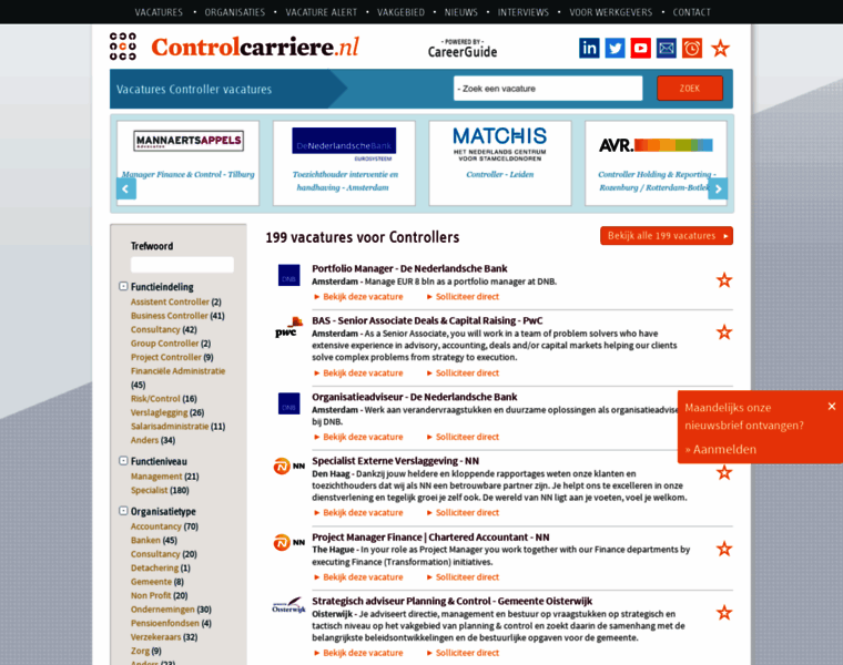 Controlcarriere.nl thumbnail