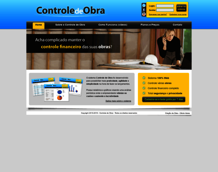 Controledeobra.com.br thumbnail