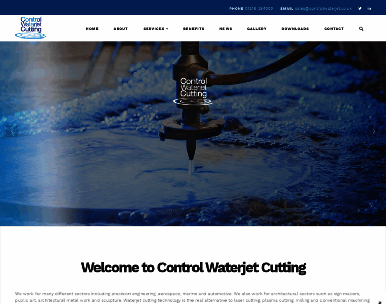 Controlwaterjet.co.uk thumbnail