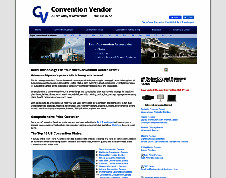 Conventionvendor.com thumbnail