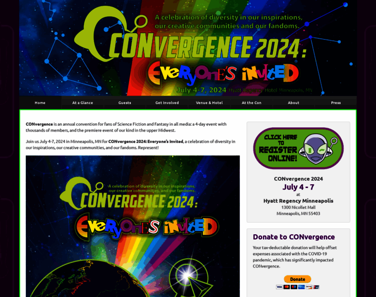 Convergence-con.org thumbnail