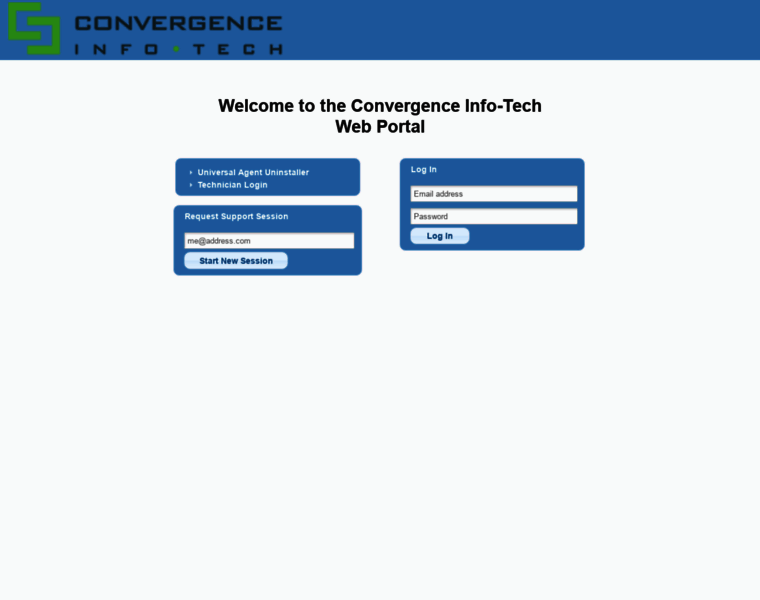 Convergenceit.hostedrmm.com thumbnail