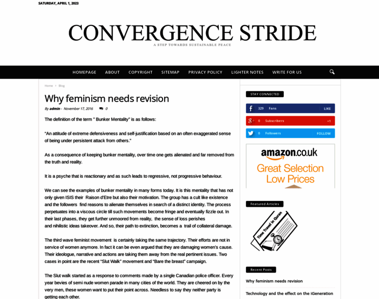 Convergencestride.com thumbnail