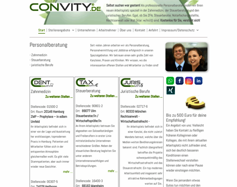Convity.de thumbnail