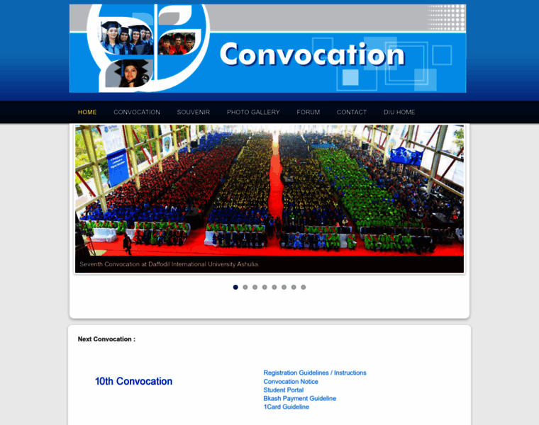 Convocation.daffodilvarsity.edu.bd thumbnail